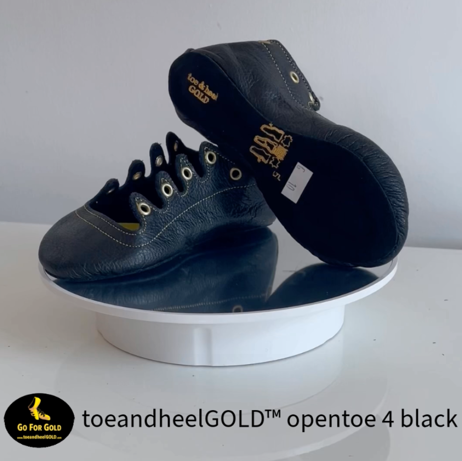toeandheelGOLD™ OpenToe 4 Black