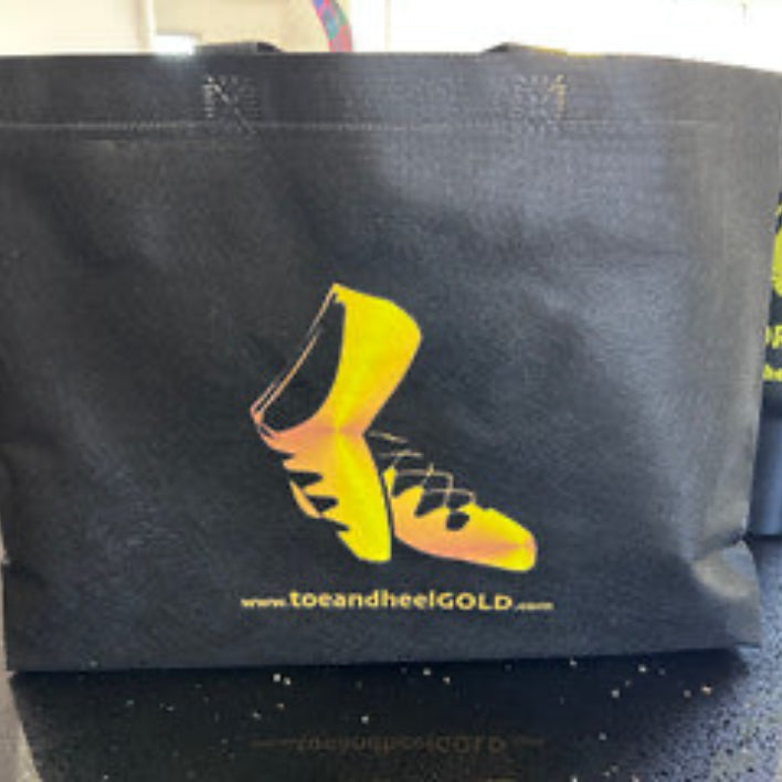 ToeandheelGOLD carrier bag