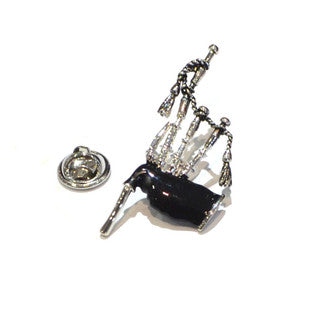 Pin Badge - bagpipes