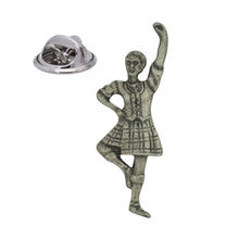 Pin Badge - Pewter Dancer